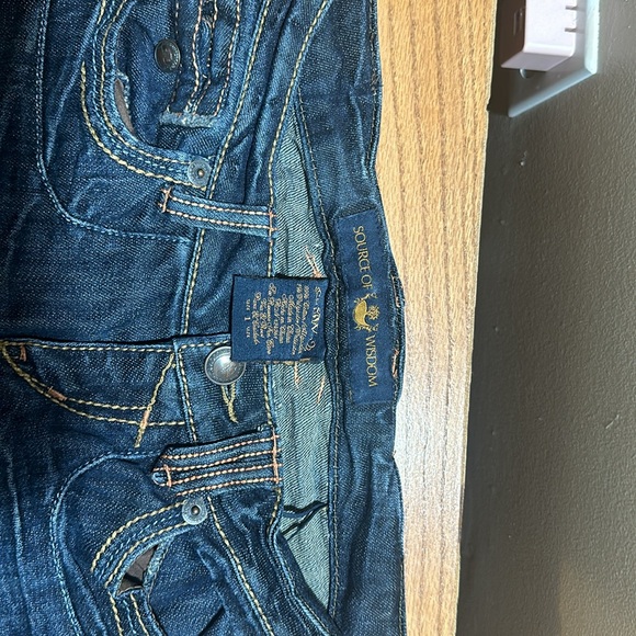 Source of Wisdom Size 1 bootcut jeans - Picture 2 of 3